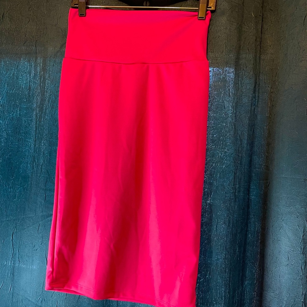 Hot Pink Pencil skirt